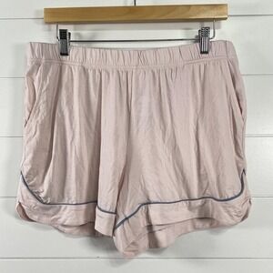 Magnetic Me Shorts Womens Medium Pink August Sunrise Modal PJ Loungewear‎ Comfy
